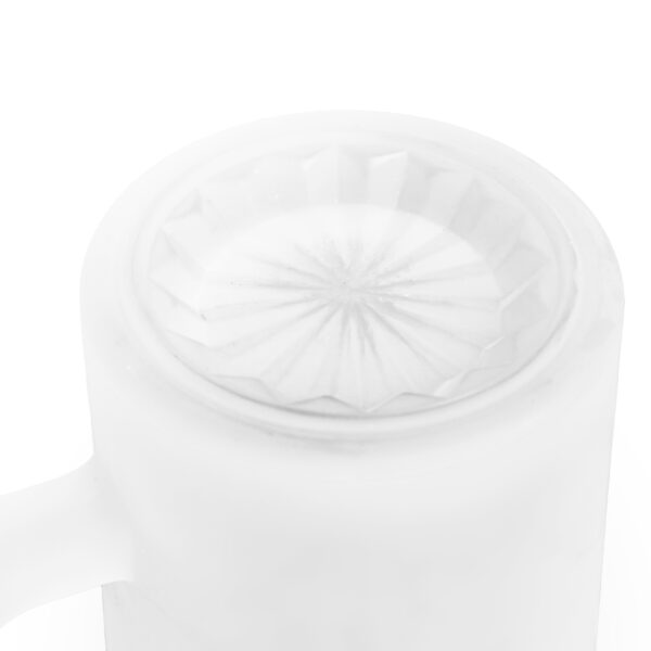 Lock, Stock & Barrel Frosted Glass Beer Mug - Image 5